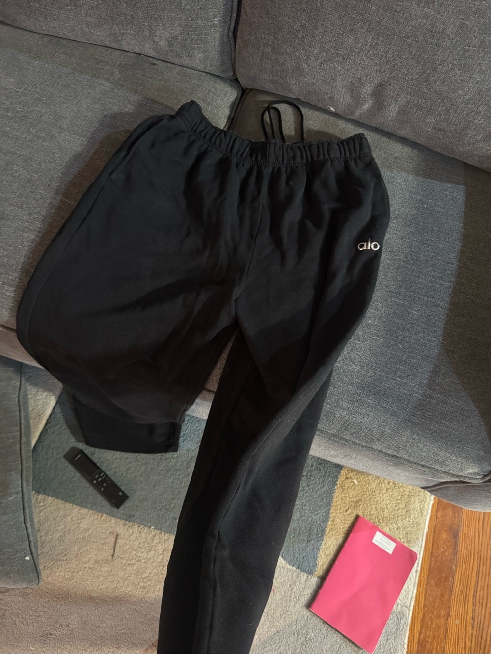 ALO Yoga Black Men's Jogger Sweatpants